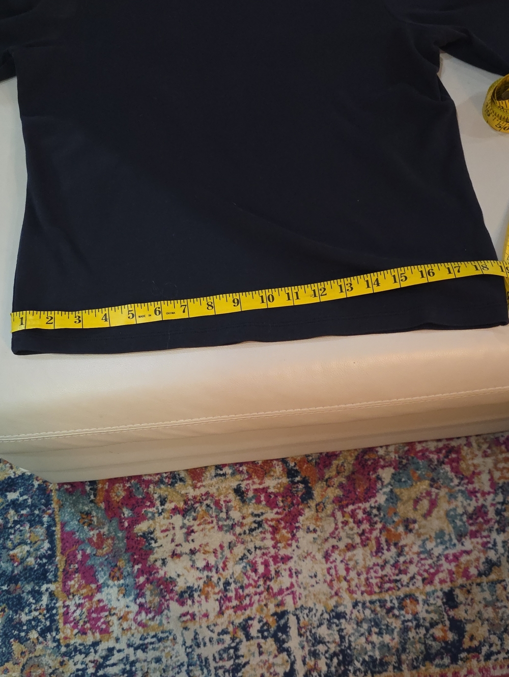 L.L. Bean Womens Layering Black Long-Sleeve Mock Neck Cotton Knit Top Classic - Picture 8 of 11